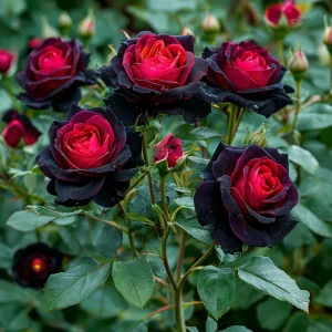 Роза Тень Феникса купить по цене от 402р. в интернет-магазине «Посадика» с доставкой почтой в в Камышине и по всей России – [изображение №1].